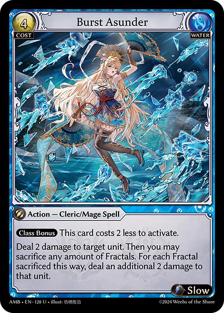 Burst Asunder (128) [Mortal Ambition] | Card Merchant Takapuna