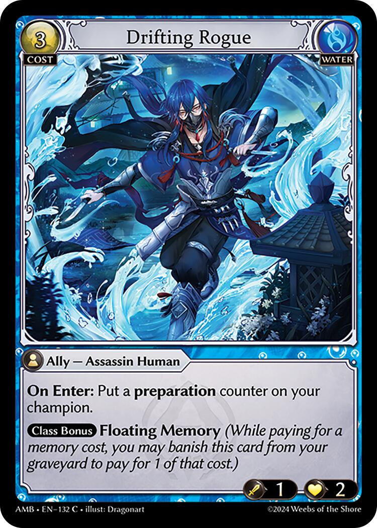 Drifting Rogue (132) [Mortal Ambition] | Card Merchant Takapuna