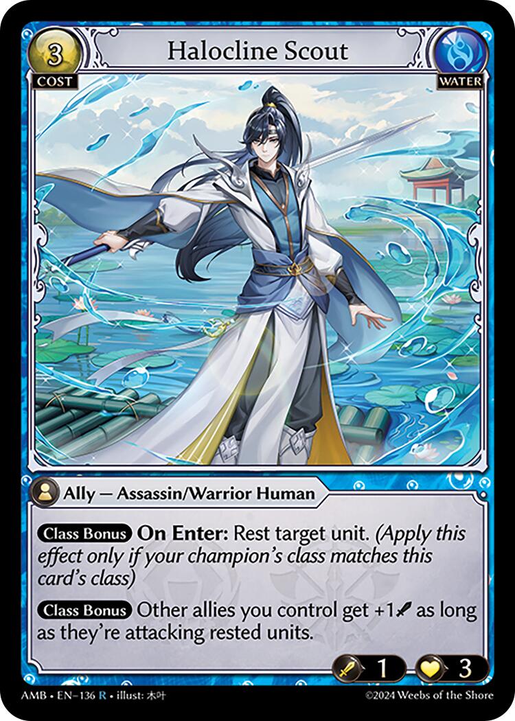 Halocline Scout (136) [Mortal Ambition] | Card Merchant Takapuna