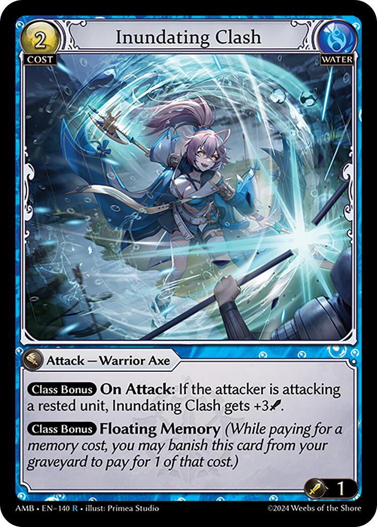 Inundating Clash (140) [Mortal Ambition] | Card Merchant Takapuna