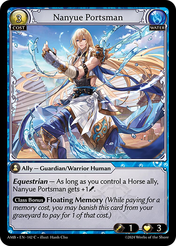Nanyue Portsman (142) [Mortal Ambition] | Card Merchant Takapuna