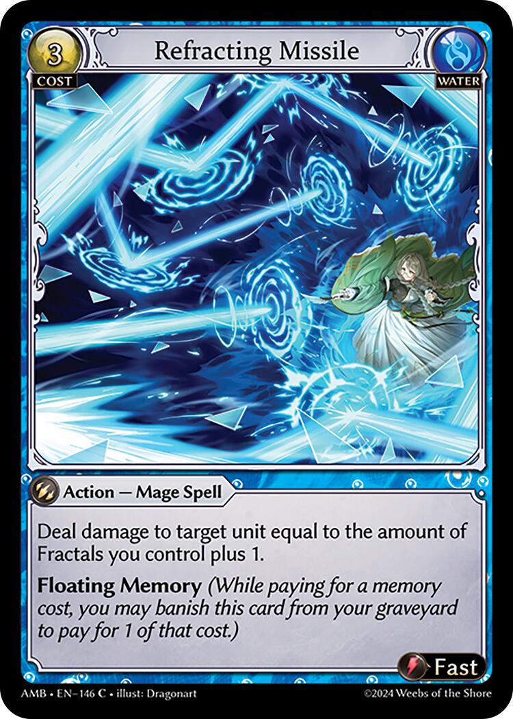 Refracting Missile (146) [Mortal Ambition] | Card Merchant Takapuna