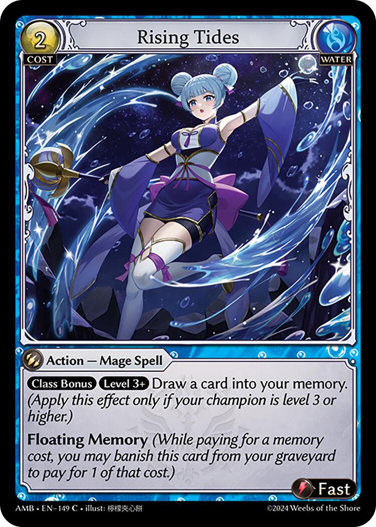 Rising Tides (149) [Mortal Ambition] | Card Merchant Takapuna