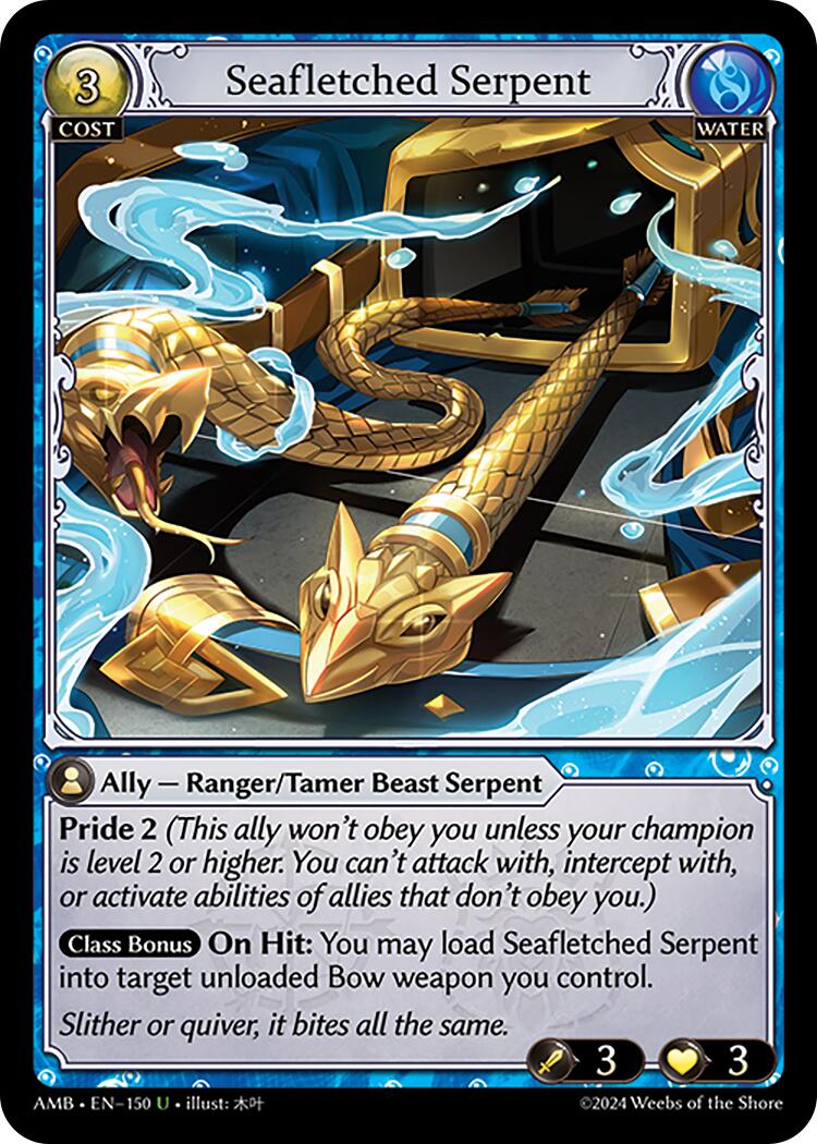 Seafletched Serpent (150) [Mortal Ambition] | Card Merchant Takapuna