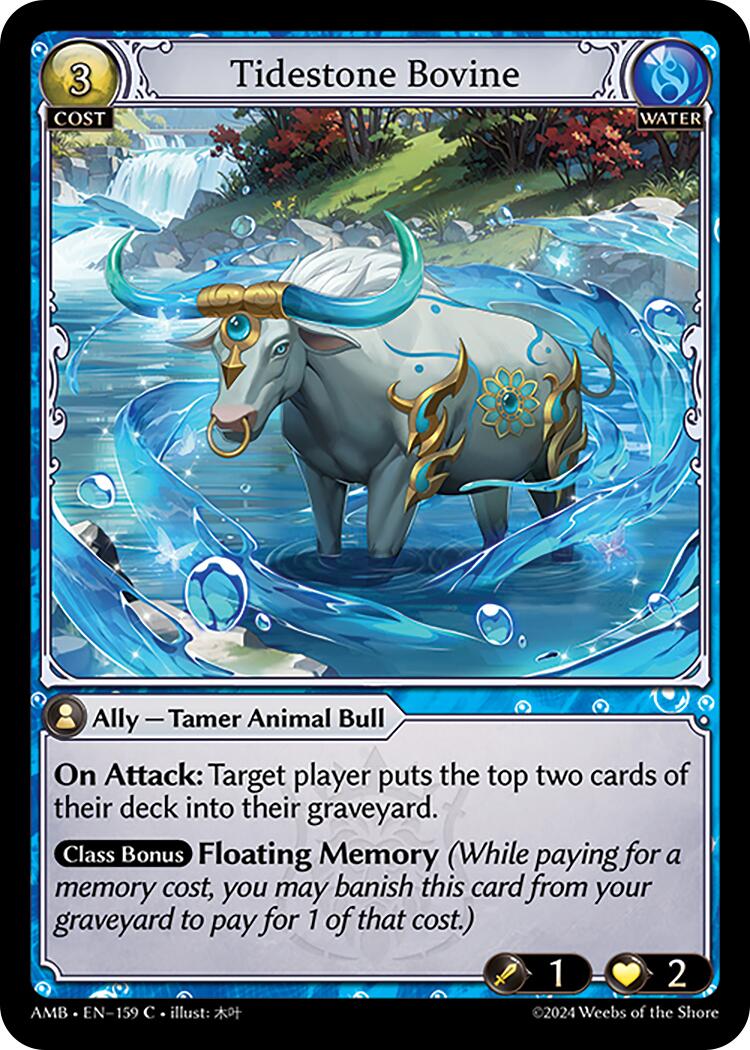 Tidestone Bovine (159) [Mortal Ambition] | Card Merchant Takapuna