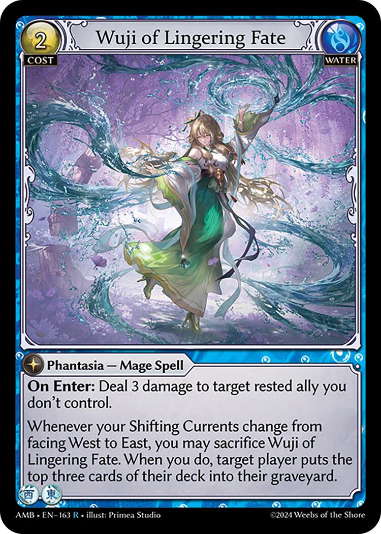 Wuji of Lingering Fate (163) [Mortal Ambition] | Card Merchant Takapuna