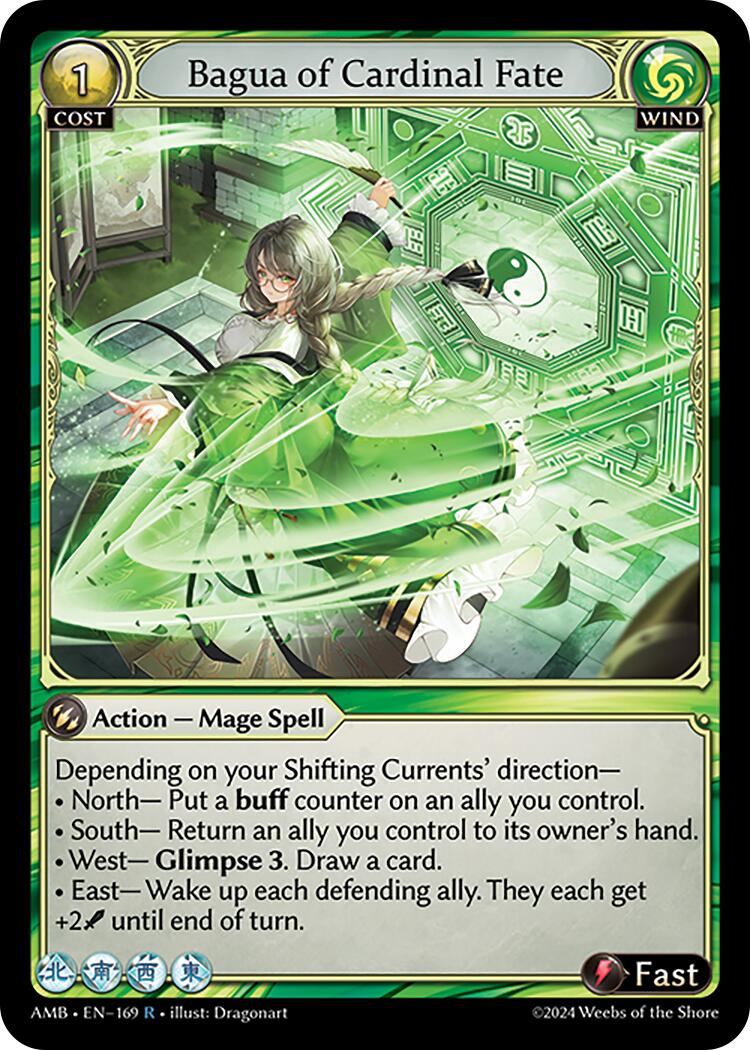 Bagua of Cardinal Fate (169) [Mortal Ambition] | Card Merchant Takapuna