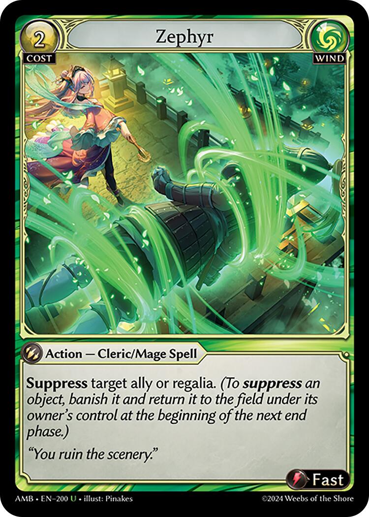 Zephyr (200) [Mortal Ambition] | Card Merchant Takapuna