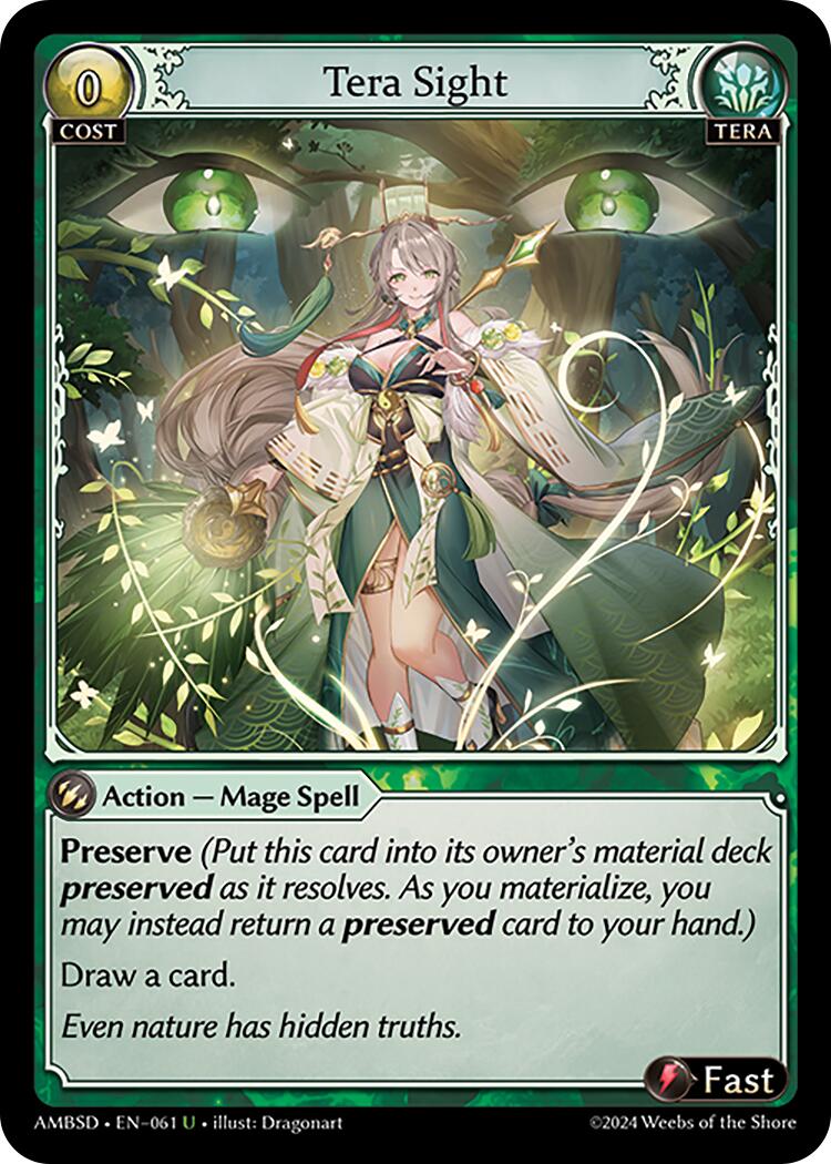 Tera Sight (061) [Mortal Ambition Starter Decks] | Card Merchant Takapuna