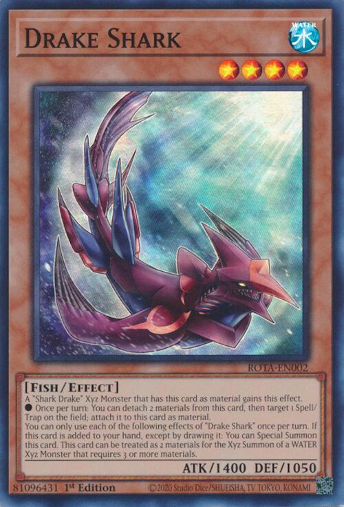 Drake Shark [ROTA-EN002] Super Rare | Card Merchant Takapuna
