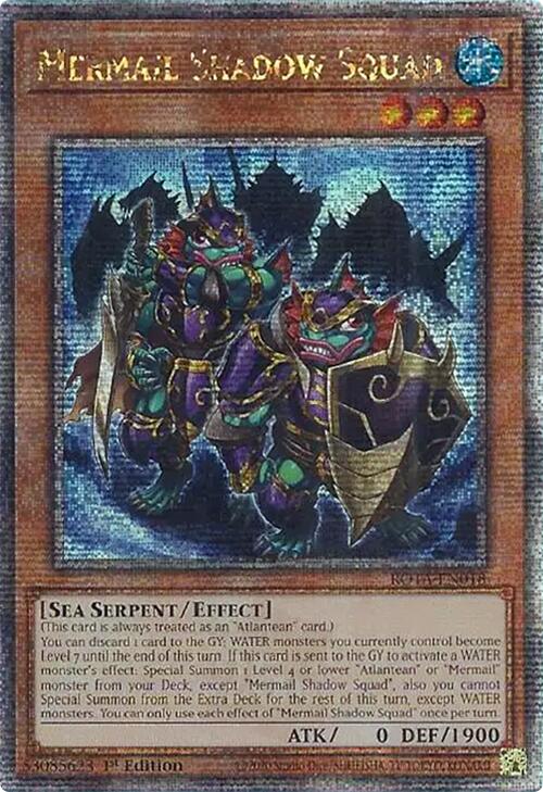 Mermail Shadow Squad (Quarter Century Secret Rare) [ROTA-EN018] Quarter Century Secret Rare | Card Merchant Takapuna