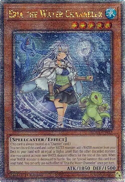 Eria the Water Channeler (Quarter Century Secret Rare) [ROTA-EN023] Quarter Century Secret Rare | Card Merchant Takapuna