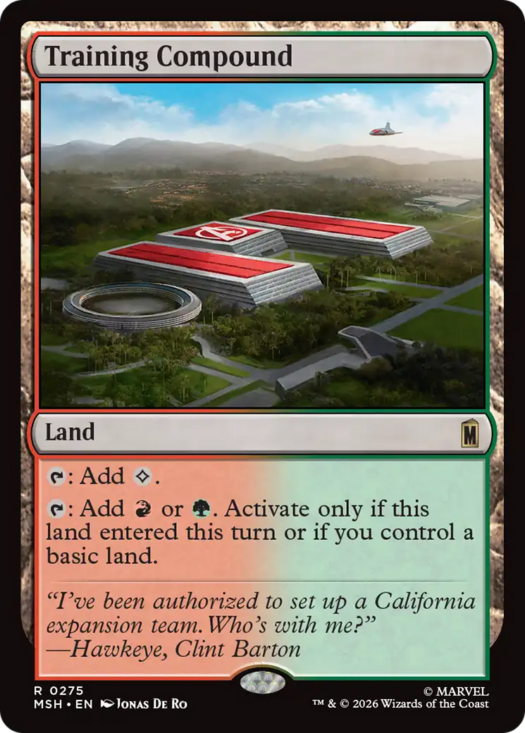 Training Compound [Marvel Super Heroes] | Card Merchant Takapuna