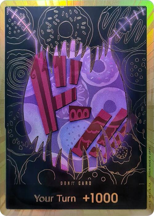 DON!! Card (Katakuri) (Gold) [Premium Booster -The Best-] | Card Merchant Takapuna