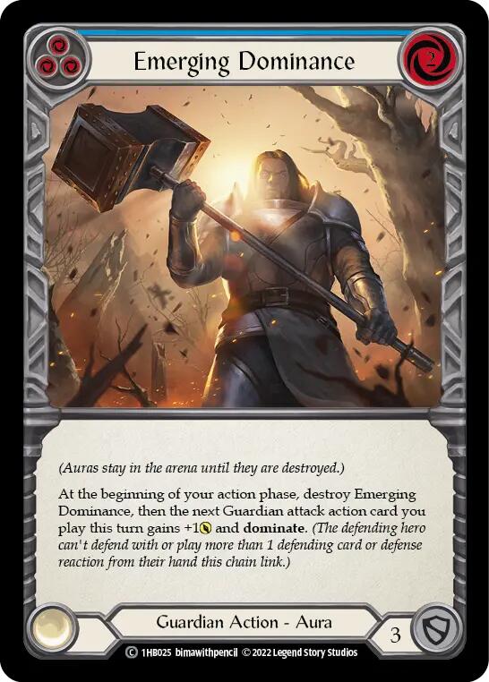 Emerging Dominance (Blue) [1HB025] (History Pack 1 Bravo Blitz Deck) | Card Merchant Takapuna