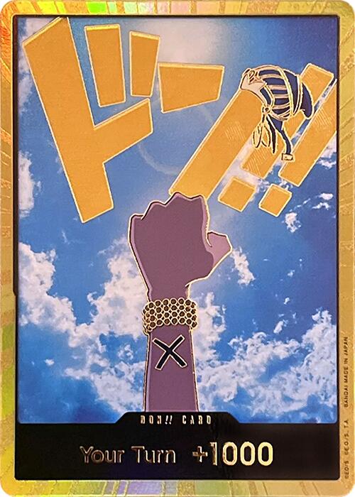 DON!! Card (Vivi) (Gold) [Premium Booster -The Best-] | Card Merchant Takapuna