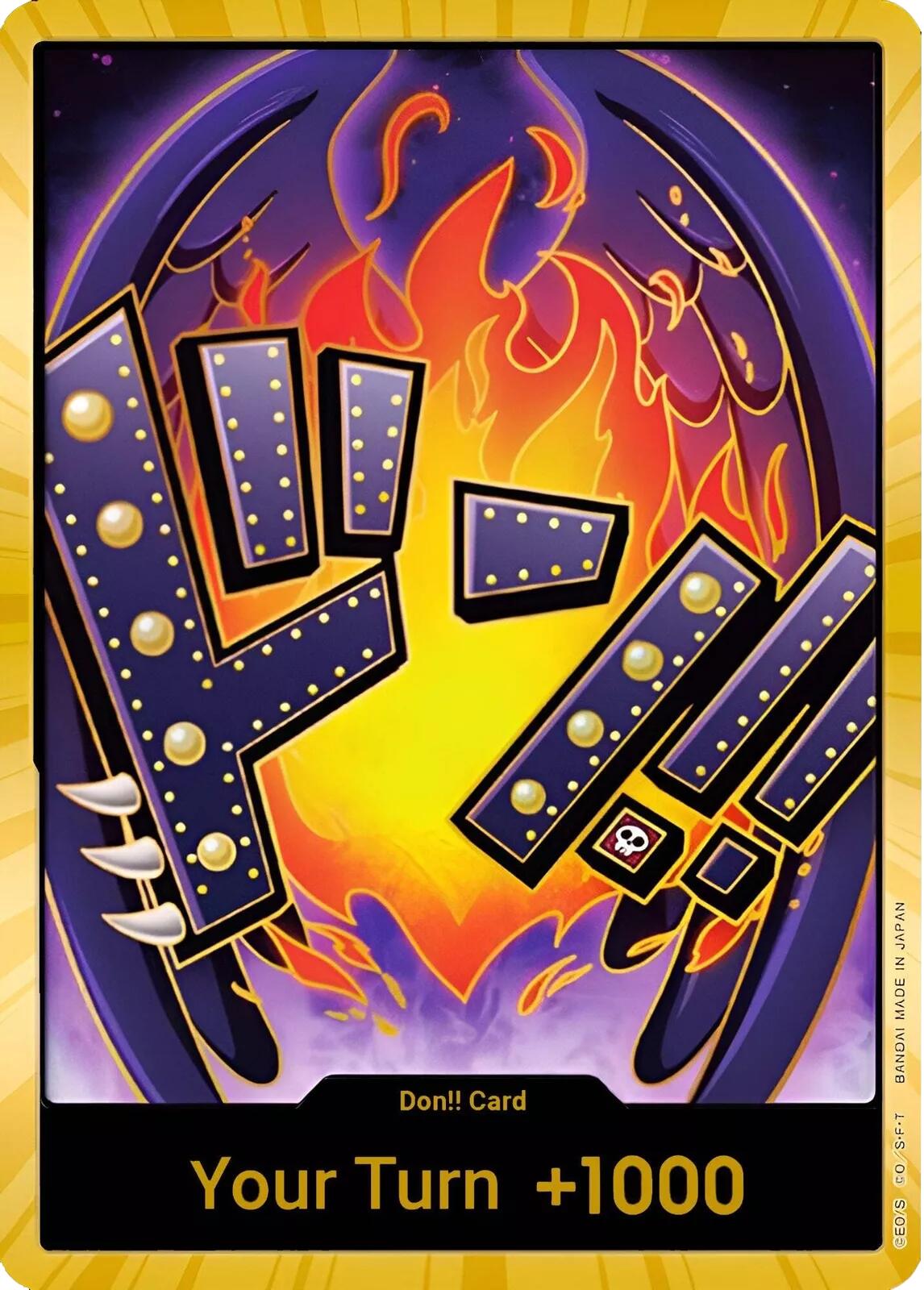 DON!! Card (King) (Gold) [Premium Booster -The Best-] | Card Merchant Takapuna