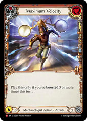Maximum Velocity (Red) [AIO010] (Armory Deck: Dash) | Card Merchant Takapuna