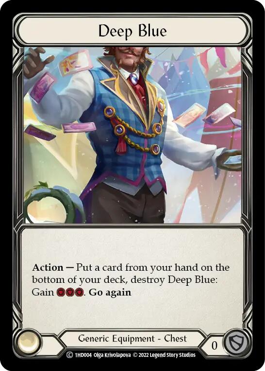 Deep Blue [1HD004] (History Pack 1 Dash Blitz Deck) | Card Merchant Takapuna