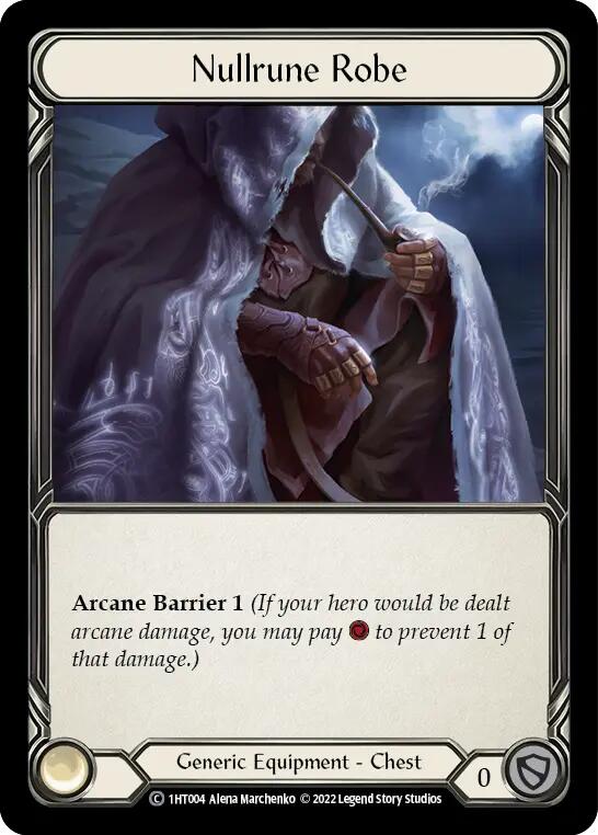 Nullrune Robe [1HT004] (History Pack 1 Dorinthea Blitz Deck) | Card Merchant Takapuna