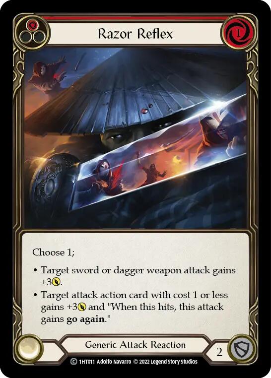 Razor Reflex (Red) [1HT011] (History Pack 1 Dorinthea Blitz Deck) | Card Merchant Takapuna