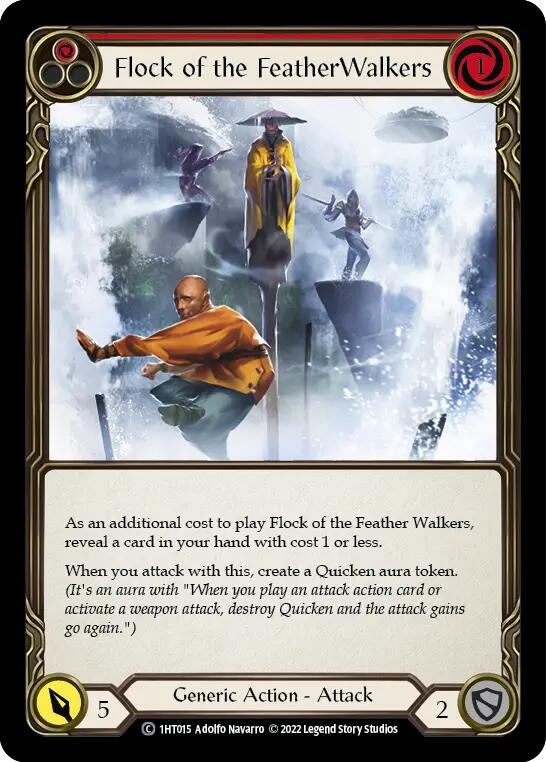 Flock of the Feather Walkers (Red) [1HT015] (History Pack 1 Dorinthea Blitz Deck) | Card Merchant Takapuna