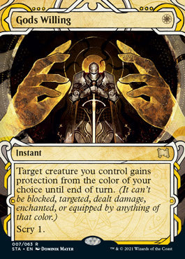 Gods Willing (Foil Etched) [Strixhaven: Mystical Archive] | Card Merchant Takapuna