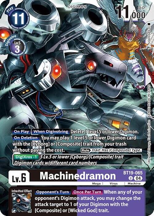 Machinedramon [BT19-065] [Release Special Booster Ver.2.0] | Card Merchant Takapuna