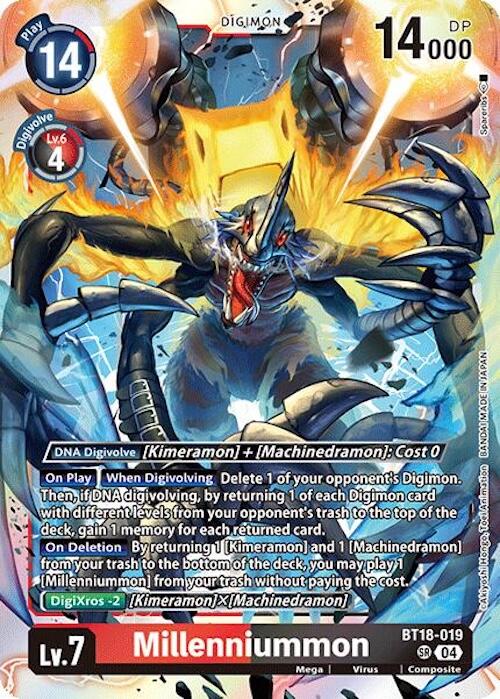 Millenniummon [BT18-019] [Release Special Booster Ver.2.0] | Card Merchant Takapuna