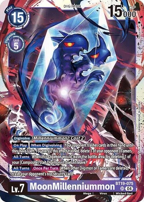 MoonMillenniummon [BT19-075] [Release Special Booster Ver.2.0] | Card Merchant Takapuna