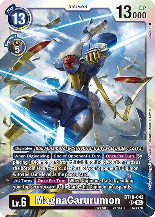 MagnaGarurumon [BT18-042] [Release Special Booster Ver.2.0] | Card Merchant Takapuna