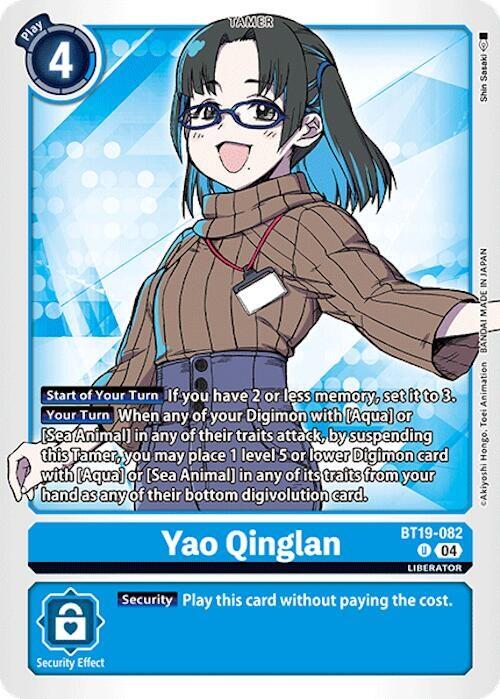 Yao Qinglan [BT19-082] [Release Special Booster Ver.2.0] | Card Merchant Takapuna