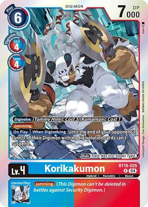 Korikakumon [BT18-025] [Release Special Booster Ver.2.0] | Card Merchant Takapuna