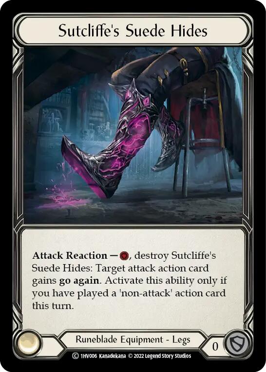 Sutcliffe's Suede Hides [1HV006] (Historic Pack 1 Blitz Deck Viserai) | Card Merchant Takapuna