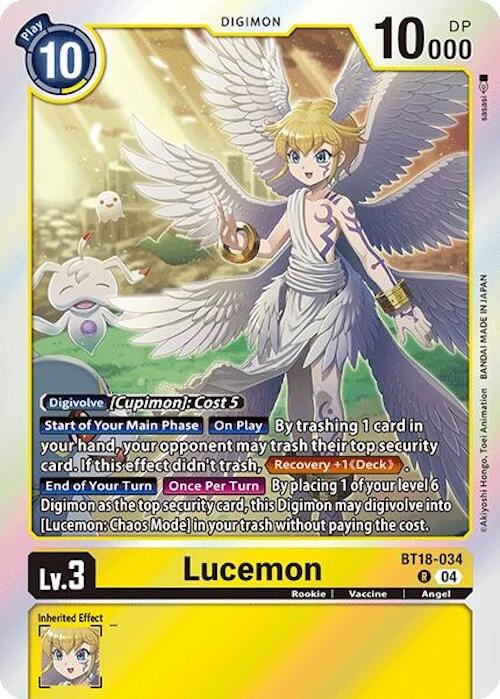 Lucemon [BT18-034] [Release Special Booster Ver.2.0] | Card Merchant Takapuna