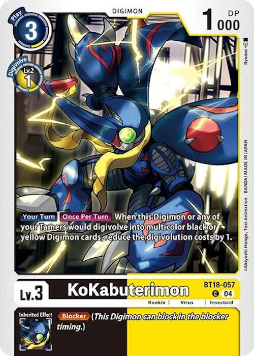 KoKabuterimon [BT18-057] [Release Special Booster Ver.2.0] | Card Merchant Takapuna