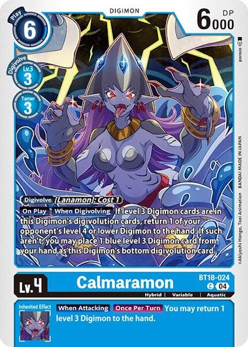 Calmaramon [BT18-024] [Release Special Booster Ver.2.0] | Card Merchant Takapuna