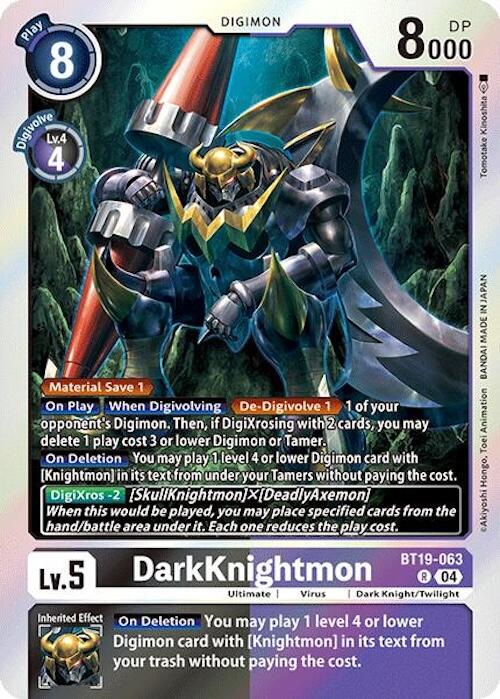 DarkKnightmon [BT19-063] [Release Special Booster Ver.2.0] | Card Merchant Takapuna