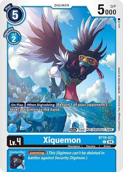 Xiquemon [BT19-021] [Release Special Booster Ver.2.0] | Card Merchant Takapuna