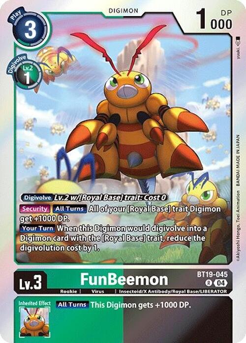 FunBeemon [BT19-045] [Release Special Booster Ver.2.0] | Card Merchant Takapuna