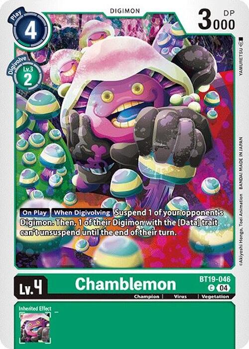 Chamblemon [BT19-046] [Release Special Booster Ver.2.0] | Card Merchant Takapuna