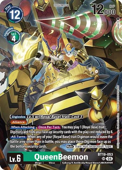 QueenBeemon [BT19-053] [Release Special Booster Ver.2.0] | Card Merchant Takapuna