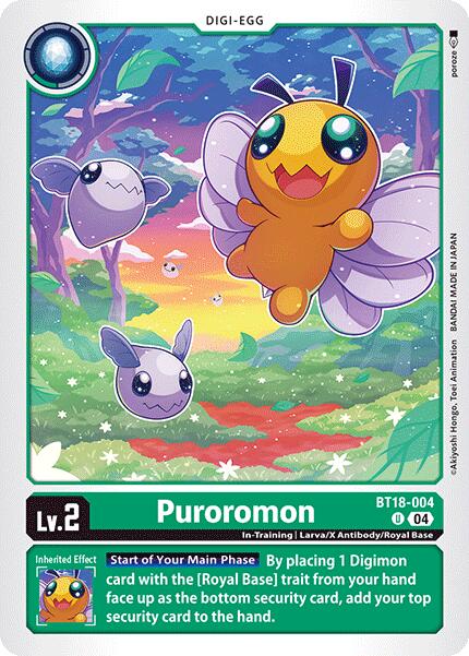Puroromon [BT18-004] [Release Special Booster Ver.2.0] | Card Merchant Takapuna
