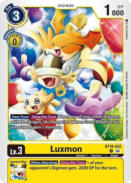 Luxmon [BT18-032] [Release Special Booster Ver.2.0] | Card Merchant Takapuna