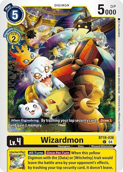 Wizardmon [BT18-036] [Release Special Booster Ver.2.0] | Card Merchant Takapuna