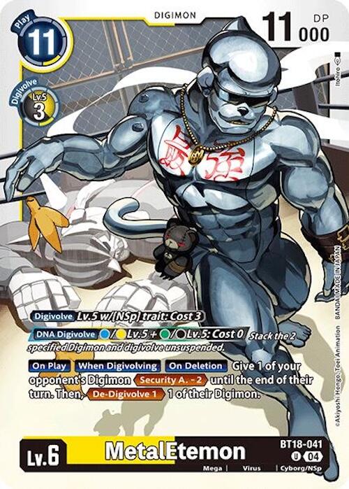MetalEtemon [BT18-041] [Release Special Booster Ver.2.0] | Card Merchant Takapuna