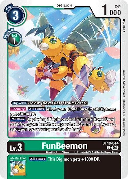 FunBeemon [BT18-044] - BT18-044 [Release Special Booster Ver.2.0] | Card Merchant Takapuna