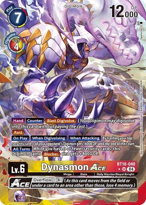 Dynasmon ACE [BT18-040] (Alternate Art) [Release Special Booster Ver.2.0] | Card Merchant Takapuna