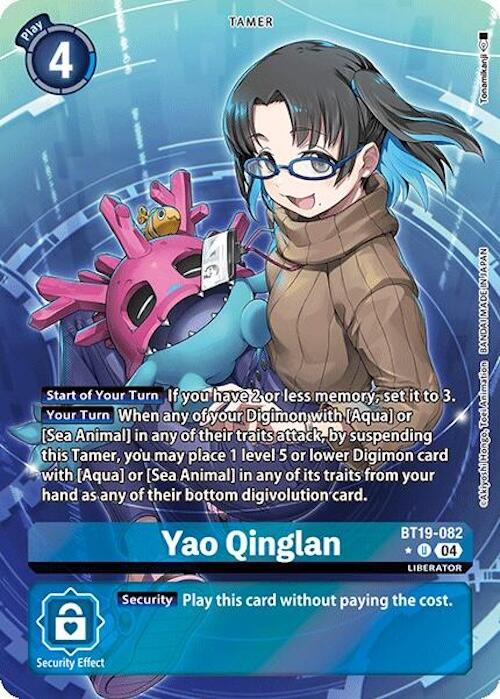 Yao Qinglan [BT19-082] (Alternate Art) [Release Special Booster Ver.2.0] | Card Merchant Takapuna