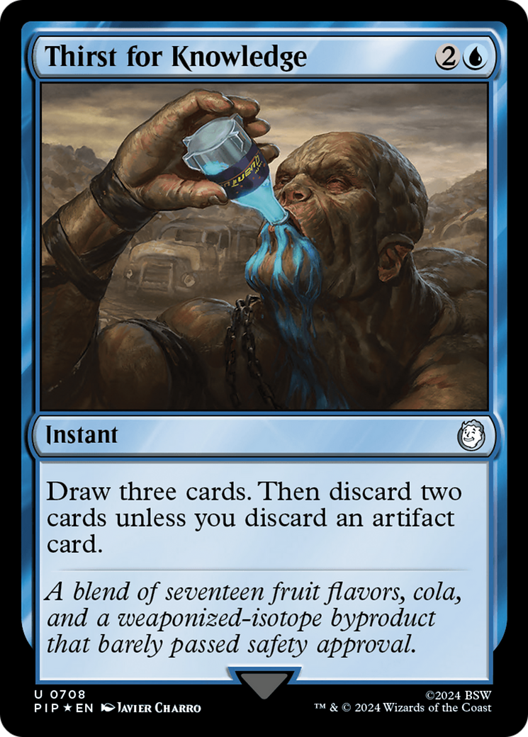 Thirst for Knowledge (Surge Foil) [Fallout] | Card Merchant Takapuna